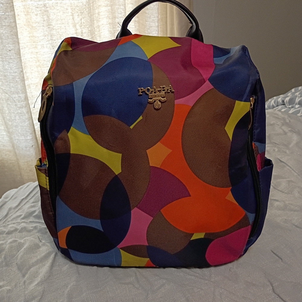 POABA Colorful ANTI-THEFT Backpack